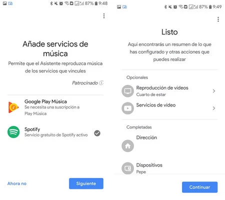 Cómo configurar Google Home desde tus dispositivos inteligentes