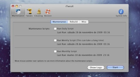 iTweax, accediendo a las funcionalidades ocultas de Snow Leopard