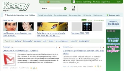 Keegy 2.0, la nueva versión de Keegy