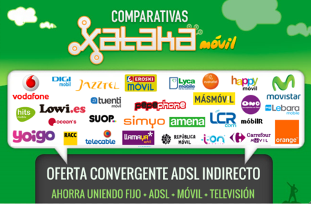 ¿Solo tienes acceso al ADSL indirecto? Comparamos las ofertas convergentes en casos extremos
