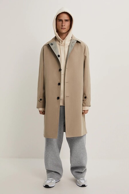 La gabardina reversible de Zara que te permite tener dos looks por uno este invierno