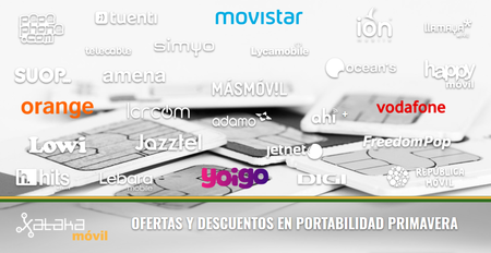 Ofertas y descuentos con Movistar, Vodafone, Orange y Yoigo en abril de 2018