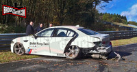 En Nürburgring hay un BMW M5 "Ring Taxi" menos en servicio 