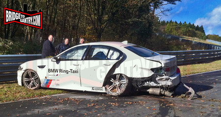 En Nürburgring hay un BMW M5 "Ring Taxi" menos en servicio