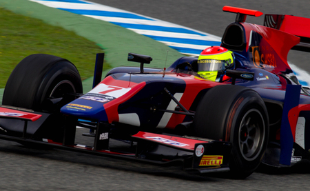 Sergio Canamasas Test GP2 Jerez