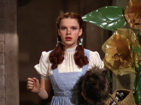 Judy Garland en 'El mago de Oz'