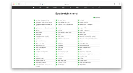 Apple システムステータス
