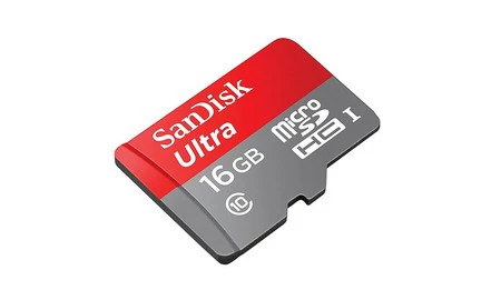 Por 6,85 euros, esta mañana, en Mediamarkt, tienes 16 GB extra para tu smartphone con la Micro SD SanDisk Ultra