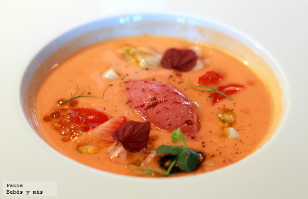 Siete gazpachos adaptados al gusto de los niños