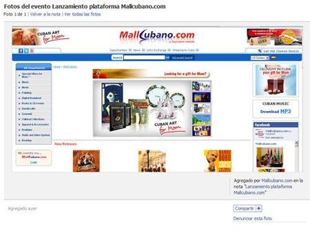 Recuerdos de Cuba, por internet