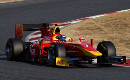 Fabio Leimer se lleva el mejor tiempo en el segundo día de pruebas de la GP2 en el Circuit de Catalunya