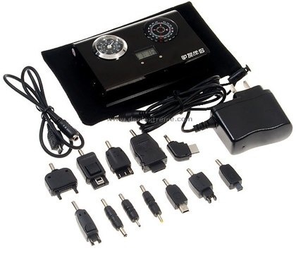 Kit solar de supervivencia