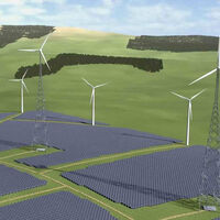 Alemania tendrá el aerogenerador más grande del mundo. Más alto que la Torre Eiffel, dará energía a 4.500 hogares 