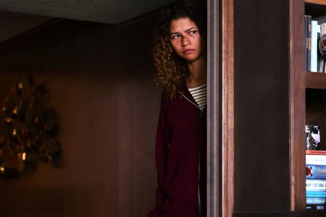 Zendaya en el final de 'Euphoria'