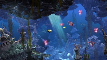 Lo nuevo de los creadores de Ratchet and Clank es un metroidvania con un pequeño submarino amarillo
