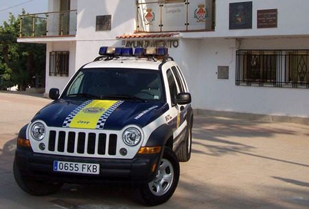 Jeep Cherokee policial