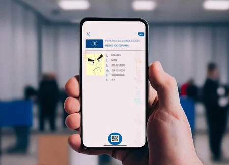 Carnet de conducir en la app miDGT