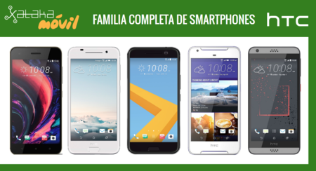 HTC Desire 10 Pro y Desire 10 Lifestyle, así quedan dentro del catálogo completo de móviles HTC