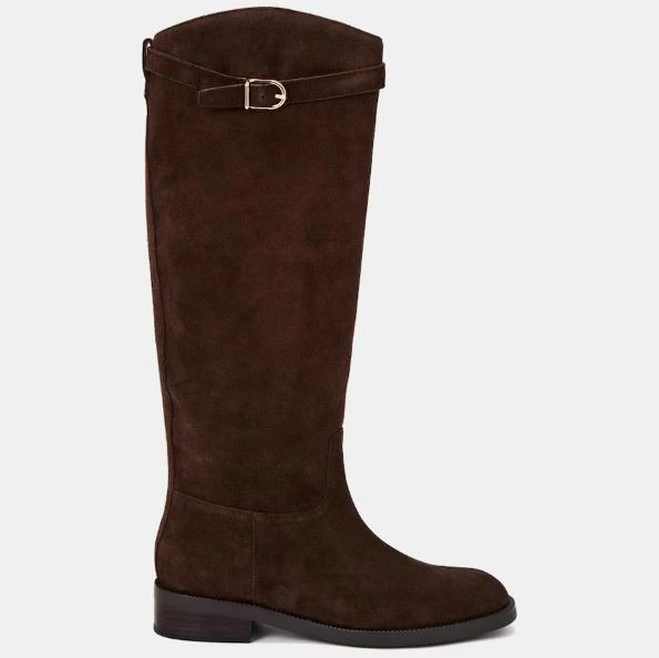 Bota de mujer plana, hípica
