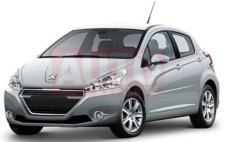 Recreación del Peugeot 208, el sucesor del 207
