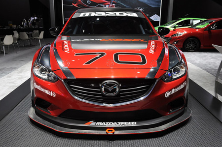 Así luce el Mazda 6 de carreras