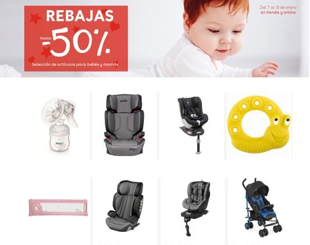 Hasta 50% de descuento en Toys 'r us en su sección para bebés y mamás