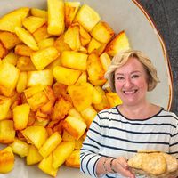 Isabel Fraga, cocinera casera: “Las patatas fritas perfectas en freidora de aire se cocinan primero en el microondas para que queden tiernas” 