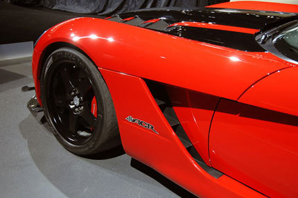 Fotos en vivo del Dodge Viper SRT10 ACR en el salón de Los Ángeles