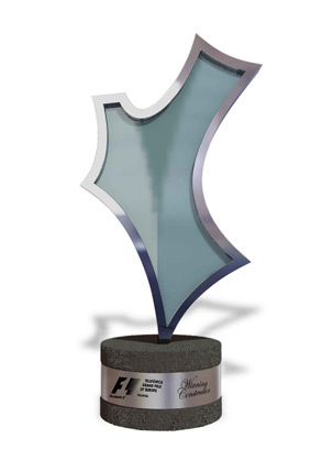 Trofeo marca vencedora Gran Premio de Europa