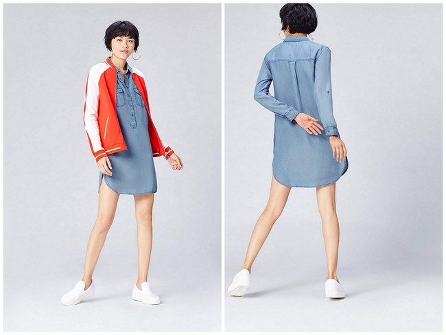 Vestido Camisero Vaquero Find