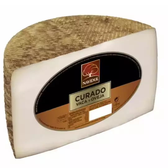 QUESO CURADO NAVIDUL MEDIA RUEDA 1.5KG