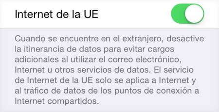 Nueva opción para la itinerancia de datos en Europa en la beta 4 de iOS 8
