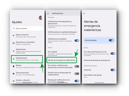 Ruta Alertas Protección Civil
