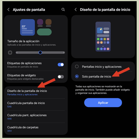 Personalizar Android 7