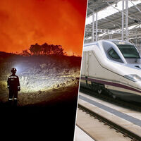 Galicia y Zamora fueron las regiones más afectadas por los incendios. Renfe tiene una idea: que también paguen por sus retrasos