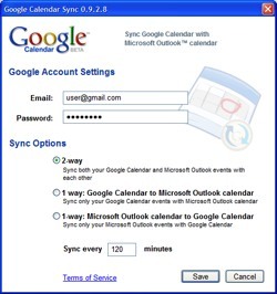 Google Calendar Sync