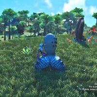 Un jugador da con un planeta de No Man's Sky sacado de Rick y Morty con aliens de forma... extraña 