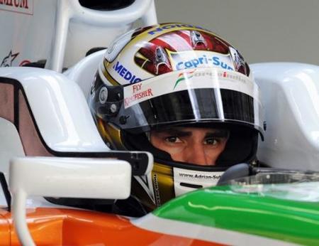 Adrian Sutil espera seguir progresando en Valencia