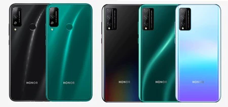 左、オナープレイ 4T。右、Honor Play 4T Pro