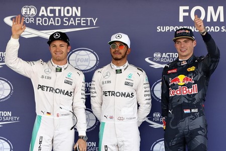 Hamilton planta cara a Rosberg y suma una nueva pole en el GP de México F1