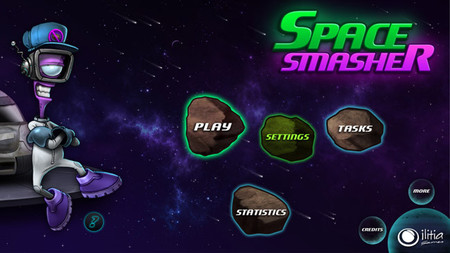 Space Smasher, evita los asteroides en Windows 8