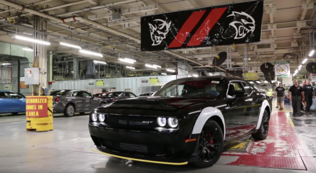 Despídete del demonio, el último Dodge Challenger Demon sale de la línea de producción