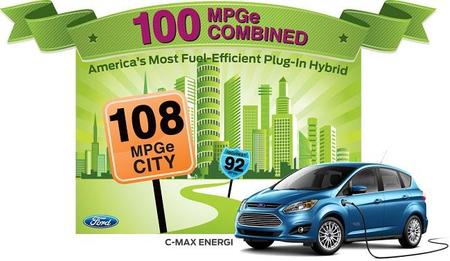 El Ford C-max Energi se convierte en el híbrido enchufable más eficiente de norteamérica