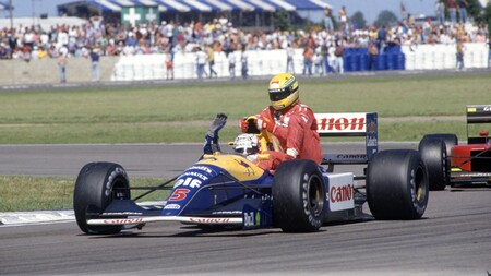 Mansell Silverstone F1 1992