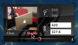 ImageShackle: Widget para cambiar el tamaño de imágenes rápidamente