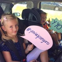 Los bomberos de Madrid explican por qué los niños tienen que viajar a contramarcha