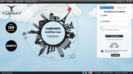 Ydray, sistema de transferencia de grandes archivos adaptado a la LOPD