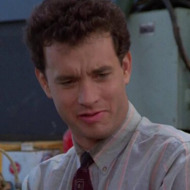 Tom Hanks en una escena de la película