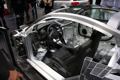 Audi R8 en el Paris Motor Show