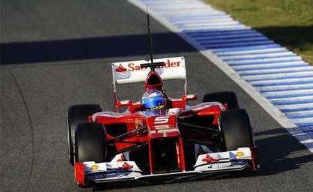 Fernando Alonso, el más rápido tras la última mañana de las pruebas de Jerez